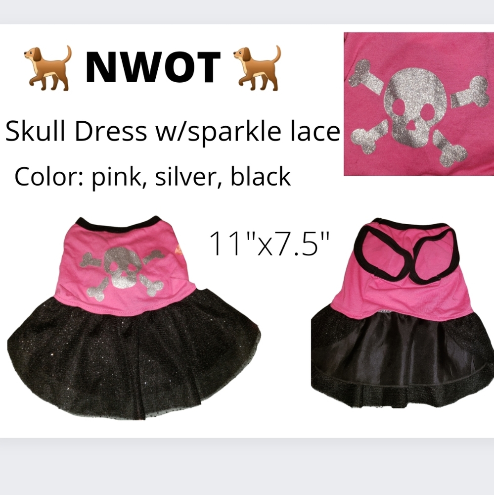 🔥🐕 Dog Skull Dress 🐕